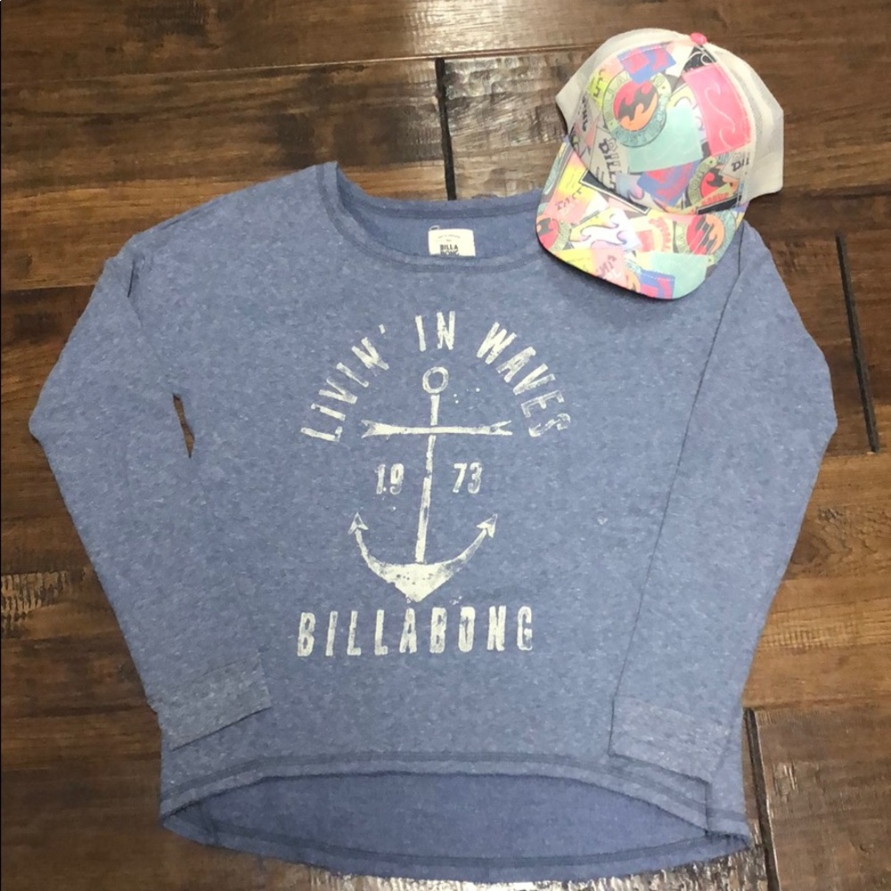 Billabong high-low sweatshirt - size M
